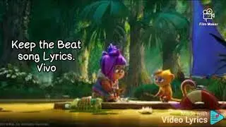 Keep the beat. song lyrics. Vivo