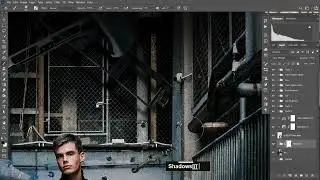 Project psychokinesis _ Day 89 _ Adjusted the strength of the shadow _ Photoshop Tutorial