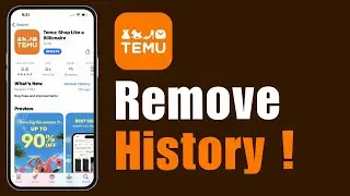 How To Remove Browsing History On Temu (2024)