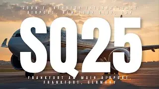 SQ26 &ndash; Stormy Approach into New York (JFK) | Singapore Airlines 777-300ER Real Ops