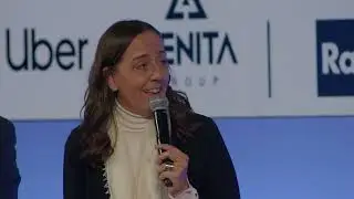 L'intervento della sindaca di Firenze Sara Funaro all'assemblea Anci di Bologna