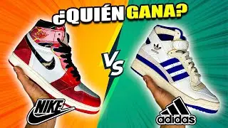 NIKE vs ADIDAS que MARCA ES MEJOR?🤔|Adidas Forum High vs Jordan 1 High