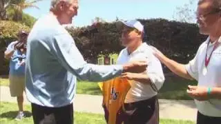 Jerry West Honors Special Olympics Athletes