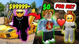 😱 MY SOULMATE SACRIFICED EVERYTHING FOR ME 🥓 #roblox #robloxstory