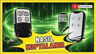 Garaj Kumandası Aslında B&ouml;yle Kopyalanıyormuş! 😱 | Garage Remote Copy Secrets #kumandakopyalamanasıl