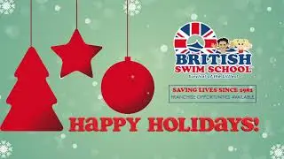 Holiday Greetings from British Swim School Toronto East | Infant & Adult Swim Lessons