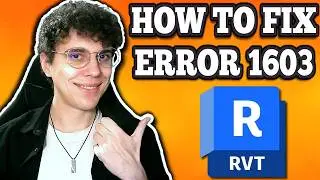 How To Fix Error 1603 In Revit (2026) - Step-By-Step