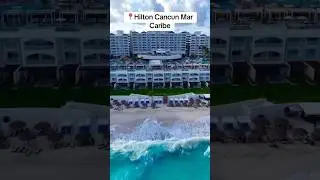 The GORGEOUS Hilton Cancun Mar Caribe #honeymoon