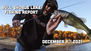 Bull Shoals Lake Fishing Report | December 9th 2021 | Del Colvin
