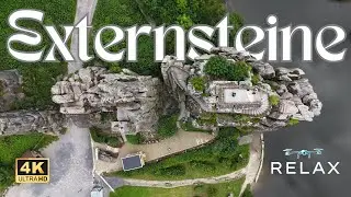 Externsteine, Germany | Relaxing Drone Film [4K]
