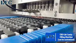 CBD Cub Candy Filling Machine | Hemp CBD candy Making Machine | Candy Filling Machine #cub #candy