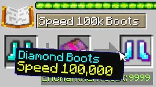 Minecraft UHC but I secretly added Speed 100,000 Boots...