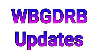 WBGDRB updates
