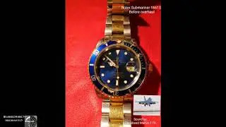 Rolex Submariner  16613 revisione e restauro