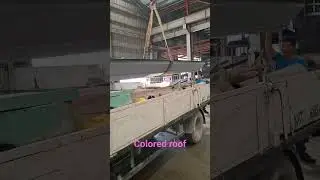diamond colored roofing factory LIIP MAMPLASAN Binan laguna phils .