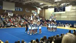 Bingham High School USA Cheer Competition Feb.4 2012