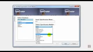 SolidPlant 3D Spec Creator
