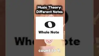 🎵 MUSIC THEORY || DIFFERENT NOTE TYPES 🎼 #music  #musictheory  #anime #education #learning