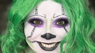 BEETLEJUICE X PENNYWISE MAKEUP TUTORIAL | Spooky Meets Scary Glam Transformation