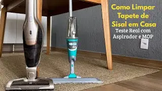 Limpeza de tapete sisal - Ser&aacute; que d&aacute; certo com mop e aspirador?