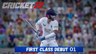 Cricket 22 First Class Debut | Career Mode #1