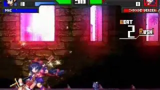 DF Mugen: There, I fought Comode Serika.