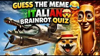 Guess The Meme 🤯 | Italian Brainrot 🧠💥 | Tralalero Tralala | Tung Tung Sahur | Bombardino Crocodilo