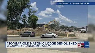 150-year-old Masonic lodge demolished in Clarksville