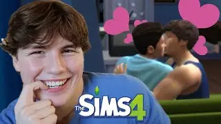 Заставлять мальчиков целоваться в Sims 4... (по-моему, я извращенец)
