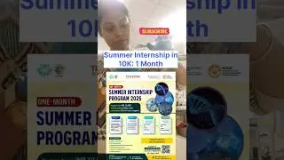 One Month Summer Internship Opportunity for UG & PG Students | Biodotcom | #kiit #thermofisher