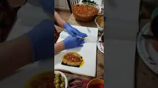 How to Wrap 2 Pasteles with one sheet of Pastele Paper ( the original video)