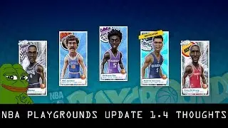 NBA Playgrounds Update 1.4  Thoughts