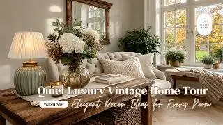 Quiet Luxury Vintage Home Tour 🌿 Elegant Decor Ideas for Every Room