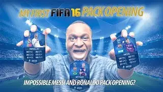 My First FIFA16 PACK Opening - IMPOSSIBLE MESSI AND RONALDO pack opening?!