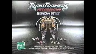 Transformers: Armada - The Unicron Battles Unicron toy commercial