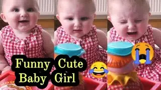 Cutest Baby Crying Moments #9 - Funny Cute Baby Girl, Crying baby try not to laugh #Shorts Status