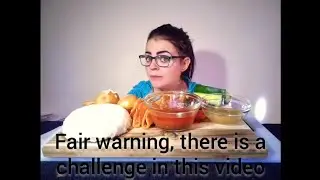 New Challenge, Tacos, potatos, Rice mukbang (Warning, can be gross for some)