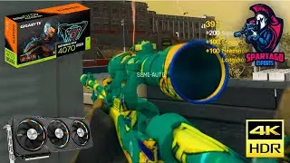 Warzone SNIPER ARTISTRY: Top-10 Epic KILLS 🎯 4K UHD HDR DLSS RTX 4070 SUPER #gaming #SPRTGO-GHOST