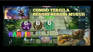 COMBO MAGIC CHESS TERGILA, TERSAKIT DAN TERKUAT 2020, 6 ELF, 6 MM DAN 3 ASSASIN HAMPIR SEMPURNA 666