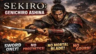 Sekiro: Genichiro Ashina - Sword Only - No Prosthetics, No Mortal Blade, No Gourd