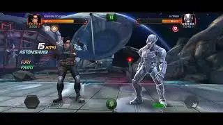 Bucky(Winter Soldier) vs Ultron | Marvel Contests of Champions