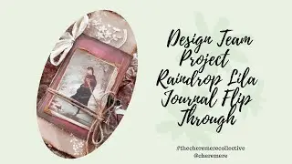 Design Team Project @RaindropLila7  Tall  Christmas French Document Journal #thecheremerecollective 