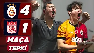 MAYISLAR BİZİMDİR ! FANATİK GSLİ BABA OĞUL SİVASSPOR MA&Ccedil;INI İZLİYOR 4-1