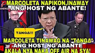 SEN.MARCOLETA NAPIKON AT NA PRESSURE SA HOST NG ABANTE?!