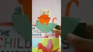 Monkey holding watermelon Bookmark🔖#bookmark ☺#diybookmark #minimaharani #Premalu #shorts #diy