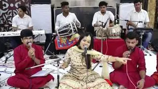 शुकराना || GURUJI KA SHUKRANA || NIDHI SAHIL LIVE || PRADEEP SAHIL ||