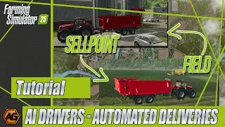 Как использовать ИИ-помощников для автоматизированных доставок &mdash; Farming Simulator 25