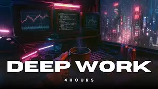DEEP WORK 4H: Soft Dark Synth & Trap Loop (Mike Dean x Travis Scott Focus)