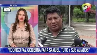 SAMUEL EMPIEZA CUESTIONAR A GOBIERNO, ¿RUPTURA O ALEJAMIENTO?