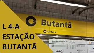 Esta&ccedil;&atilde;o Butant&atilde; - Linha 4 Amarela - Metr&ocirc; de S&atilde;o Paulo